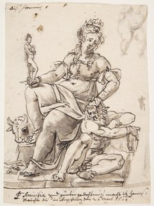 Allegorie van Kunstmaken door Hans Reichle