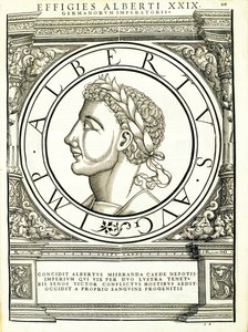 Albertus I, illustratie uit 