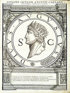 Octavianus Caesar, illustratie uit 