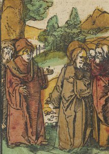 Christus Waarschuwt de Discipelen voor Valse Profeten, uit Das Plenarium
