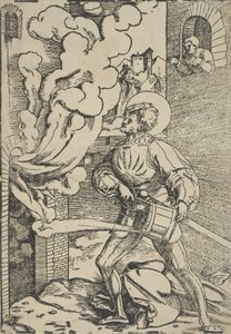 Sint Florian herdruk door Hans Schäufelein the Elder