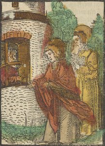 St. Johannes in de gevangenis, uit Das Plenarium, 1517