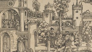 Het Verhaal van Susanna door Hans Schäufelein the Elder