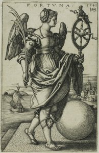 Fortuin door Hans Sebald Beham