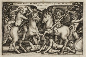 Hercules en Iole, uit De Werken van Hercules