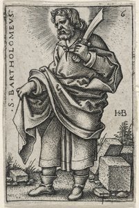 Sint Bartholomeus door Hans Sebald Beham