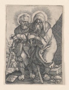 Sint Simon en Sint Thaddeus door Hans Sebald Beham