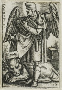 Marcus, uit De vier evangelisten door Hans Sebald Beham