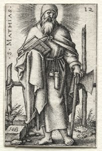 Sint Matteüs door Hans Sebald Beham