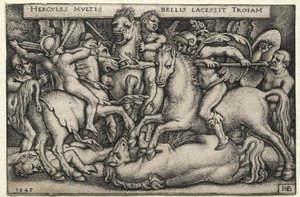 De Werken van Hercules: Hercules Verovert Troje