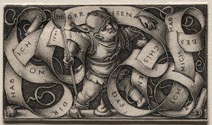 De kleine nar, 1542 door Hans Sebald Beham
