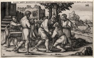 De Verloren Zoon: Terugkeer van de Verloren Zoon door Hans Sebald Beham