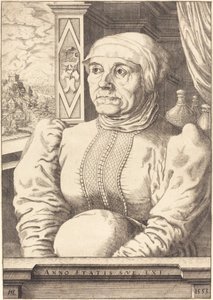 Felicitas von Eckh Freyberg, 1553 door Hans Sebald Lautensack