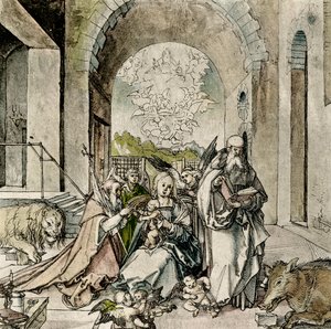 Madonna met St. Hiëronymus en Anton