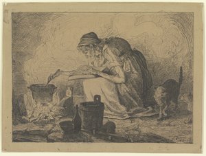 Heksenkeuken door Hans Thoma