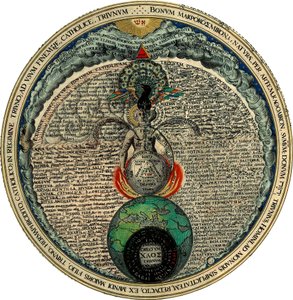 Hermafrodiet, 1595 door Hans Vredeman de Vries
