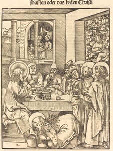Maria Magdalena Wast de Voeten van Christus door Hans Wechtlin I