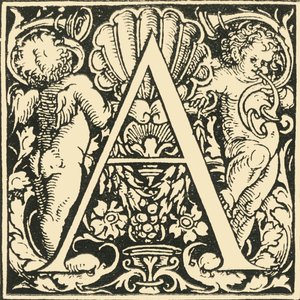 A - Een alfabet door Hans Weiditz, ca. 1520-1521, 1908 door Hans Weiditz
