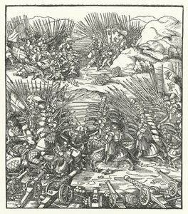 Slag tussen de Franse en Venetiaanse legers tijdens de Oorlog van de Liga van Cambrai, 1509