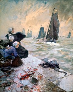 De vissersvrouwen door Hans von Bartels