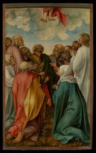 De Hemelvaart van Christus door Hans von Kulmbach