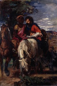 Filippus en de kamerheer door Hans von Marées