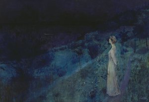 De stilte door Harald Oscar Sohlberg