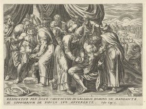 Besnijdenis van de Israëlieten door Harmen Jansz Muller