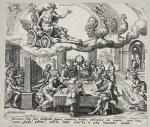 Mercurius door Harmen Jansz. Muller
