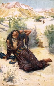 Hagar en Ismaël