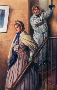 Illustratie voor Good Wives door Louisa M. Alcott