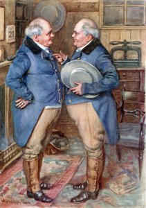 De gebroeders Cheeryble door Harold Copping