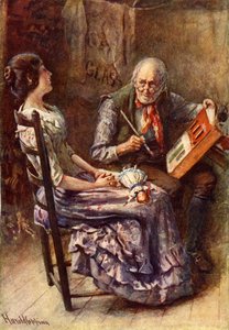 De krekel bij de haard door Charles Dickens door Harold Copping