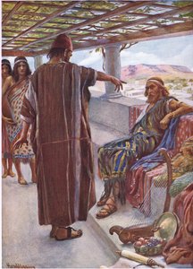 Gij zijt de man, illustratie uit Pictures That Teach The Crown Series, 1920