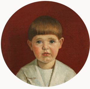 Portret van James Jewill Hill, Jr door Harold Harvey