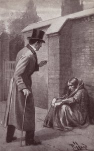 Illustratie voor The Mystery Of Edwin Drood door Charles Dickens door Harold Hume Piffard