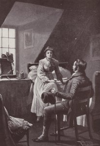 Illustratie voor Vanity Fair door William Makepeace Thackeray door Harold Hume Piffard
