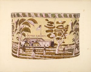 Hoedendoos - "Castle Garden" door Harold Merriam