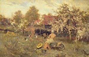 In de boomgaard door Harold Waite