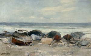 Boten op het strand, Jæren