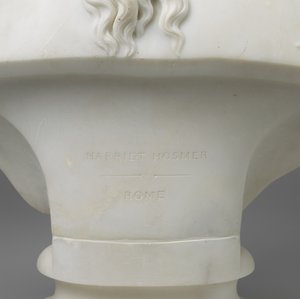 Medusa, ca. 1854 door Harriet Goodhue Hosmer