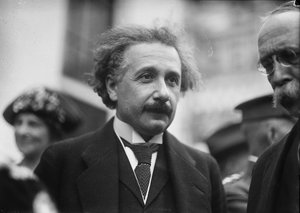 Albert Einstein, Washington, ca. 1922