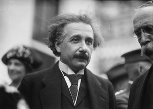 Portret van Albert Einstein