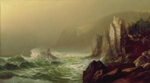 Grand Manan Island (olieverf op doek) door Harrison Bird Brown