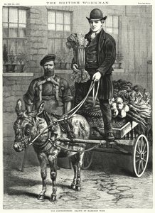 De Straatventer door Harrison William Weir