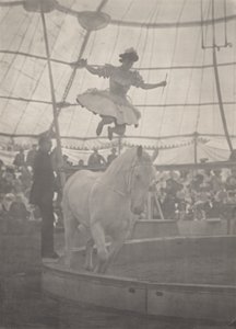 Het circus,1905 (foto) door Harry C. Rubincam