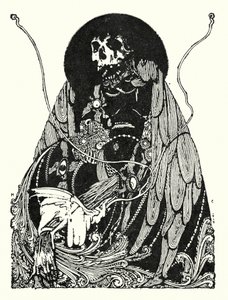 Edgar Allan Poe: Eindstuk door Harry Clarke