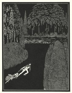 Edgar Allan Poe: Het Mysterie van Marie Roget door Harry Clarke