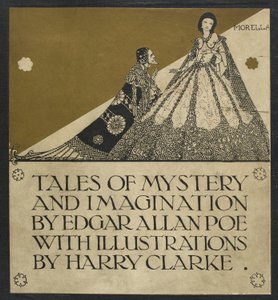Geïllustreerde voorkant. door Harry Clarke