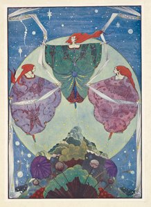 De Elfenheuvel. Ze dansten met sjaals geweven van mist en maanlicht door Harry Clarke